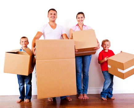 Removal van service for local house moves in Longford