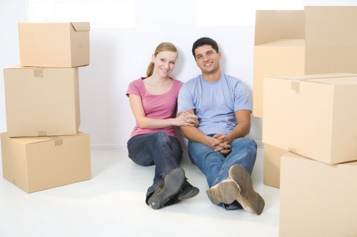 Professional home moving service in Longford with furniture and boxes ready for transport