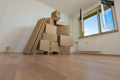 Local van and mover handling furniture transport in Longford