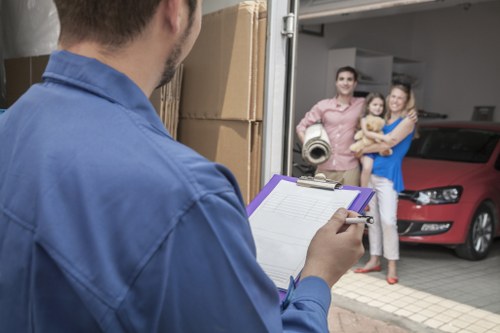 Local movers handling access challenges during a Longford relocation