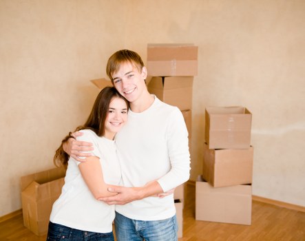 Removal company helping with a house move in Longford