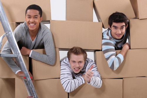 Van service navigating local Longford residential access