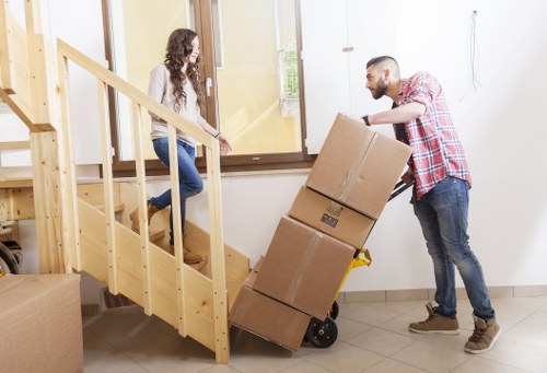 Professional moving van support for property access challenges in Longford
