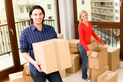 Furniture loading support for a Longford property relocation